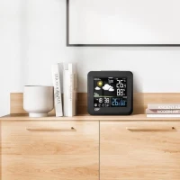 Station météo sans fil - CGV - MY METEO-1NC - Écran couleur - Contrôle tactile - Horloge et calendrier(m-4)