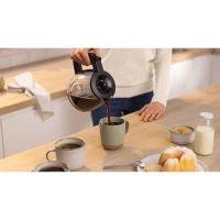Cafetiere Filtre - BOSCH - TKA2M113 MyMoment - Noire - Capacité 1,25L - verseuse verre - systeme anti-gouttes(m-4)