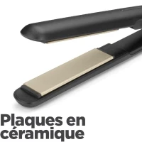Lisseur - BaByliss - ST089E Straight 230 - Plaques Céramique et Multi-Voltage(m-4)