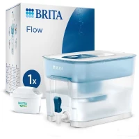 Distributeur d'eau BRITA - Flow - Capacité 8,2L dont 5,2L d'eau filtrée - 1 Cartouche Maxtra Pro All-In-1 incluse(m-1)
