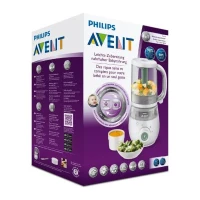 Robot Cuiseur-Mixeur 4 en 1 pour Bébé - PHILIPS AVENT - Cuit a la vapeur - Mixe - Réchauffe - Décongele(m-5)