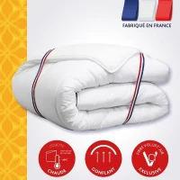 DODO Couette tempérée Vancouver - 220 x 240 cm - Blanc(m-2)