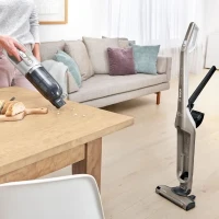 BOSCH BBH3ALL23 Aspirateur balai sans fil 2en1 et multifonction Flexxo - 2 vitesses - 23V - 50 mn d'autonomie - Champagne métallisé(m-2)