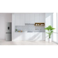 Réfrigérateur congélateur bas CONTINENTAL EDISON - 251L -Total No Frost(Sans givre) - Inox - L 55 cm x H 180 cm(m-6)