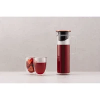Pichet infuseur en verre - BODUM - Biasca - Couvercle cuivre avec filtre - 1.2 l - Transparent(m-3)