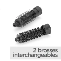 Brosse soufflante - BaByliss - AS82E Shape & Smooth - Pour une mise en forme et du volume(m-2)