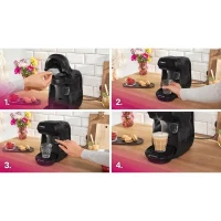 Machine a café multi-boissons - BOSCH - TASSIMO - T10 Happy noir - 1400 W(m-3)