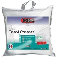 DODO Lot de 2 oreillers Total Protect 65x65 cm blanc(m-1)