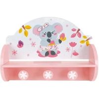 FUN HOUSE Mimi Cally  Koala 713337 ETAGERE PORTEMANTEAU Dimensions : ± H. 33 x L. 46 x P. 15 cm pour enfant(m-2)