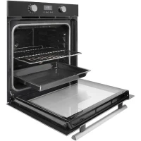 Four encastrable pyrolyse BRANDT BXP5559B - Noir - Multifonction - Porte froide - 67l - Fonctions vapeur(m-3)