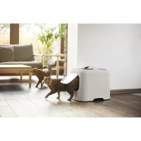 ROTHO - Maison toilette pour chat 51 x 39 x 40 cm - Bac a litiere - Cappuccino(m-3)