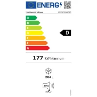 Congélateur armoire - CONTINENTAL EDISON - CECUF204NFSD - 204 L - Total No Frost - Classe D - Silver(m-4)