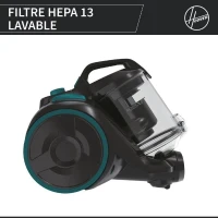 Aspirateur Traineau Sans Sac - CANDY CAF34HM - 800 W - Cassette 2,5 L - 79 dBA - Filtre HEPA 13 lavable(m-3)