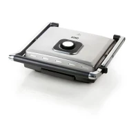 Grill multifonctions électrique DOMO - Grandes plaques Teflon - Couvercle flottant - Thermostat réglable(m-4)