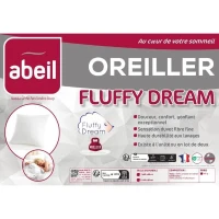 ABEIL Lot de 2 Oreillers FluffyDream 60 x 60 cm(m-2)