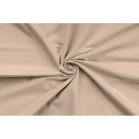 Parure de lit - 1 housse de couette 220 x 240 cm + 2 taies d'oreiller 60 x 60 cm - 100% coton renforcé - Beige(m-4)