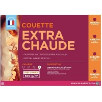 BLANREVE Couette extra chaude en microfibre - 240 x 260 cm - Blanc(m-3)