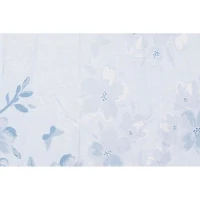 Parure de lit - 1 housse de couette 220 x 240 cm + 2 taies d'oreiller 60 x 60 cm - 100% coton renforcé - Bleu(m-6)