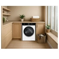 Lave-linge hublot - CONTINENTAL EDISON - CELL1012DDW1 - 10kg - MOTEUR INDUCTION DIRECTE SANS COURROIE - 60 cm - 1200 trs/min - Blanc(m-6)