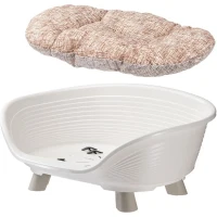 Corbeille - FERPLAST - THRONE 4 - Avec coussin relax - Blanc(m-3)