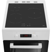 Cuisiniere induction - BEKO - FSM58301WC - 3 feux - 0,92 kwh/cycle - 50cm(m-2)