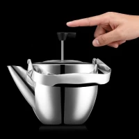 Théiere a piston - BODUM - Columbia - Filtre inox - 1.5 l - Brillant(m-3)