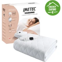 Surmatelas Chauffant - Imetec - 1 Place Adapto Maxi 195x90 cm - 6 Températures - Tissu Hypoallergénique - Température Constante(m-1)