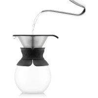 POUR OVER - Cafetiere BODUM , filtre permanent maille inox, 1.0 l, 8 tasses(m-3)