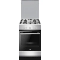 Cuisiniere a gaz - FAGOR-FACG202S - 4 foyers - 74 L - 50 x 60 cm - Silver(m-1)