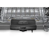 Barbecue électrique DELONGHI BQ60.X - Double grille - 1 900 W - Plateau aluminium amovible(m-2)