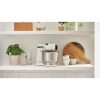 Robot pâtissier - BOSCH - MUMS2EW00E Serie 2 - 700 W - 4 vitesses - Blanc(m-5)