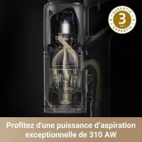 DREAME Z30 - Aspirateur Balai sans Fil - Puissance 310 AW - Autonomie 90 Min - Technologie de Détection de Poussiere(m-5)