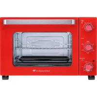 CONTINENTAL EDISON CEMF35R - Minifour électrique 35L rouge  - 1500W - Rotissoire, Convection naturelle(m-1)