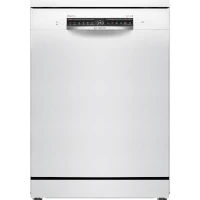 Lave-vaisselle pose libre BOSCH SMS4EMW01F SER4 - 14 couverts - Induction - L60cm - 42 dB - tiroir a couverts - Blanc(m-1)