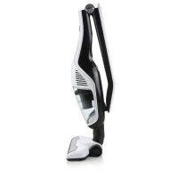 DOMO DO217SV - Aspirateur balai maniable 2-en-1 - 2 vitesses - Systeme cyclonique - Autonomie 40min - Réservoir poussiere 0,5L(m-2)