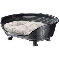 Corbeille - FERPLAST - THRONE 6 - Avec coussin relax - Noir(m-1)