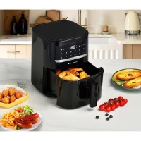 Airfryer - Friteuse a Air Sans huile CONTINENTAL EDISON - FRSH1400B - 4,5 L - Noir - 1400W(m-4)