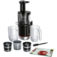 Extracteur de jus - BOSCH - MESM731M VitaExtract - Noir/inox - 150 W - 1 vitesse + reverse - syst. de sécurité sur le couvercle(m-1)