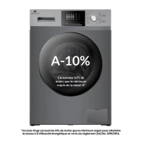 Lave-linge hublot - CONTINENTAL EDISON - CELL8140IS1 - 8kg - Moteur induction - 60 cm - 1400 trs/min - Silver(m-1)