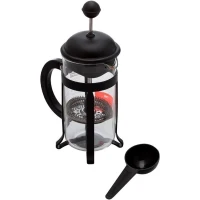 Cafetiere a piston - BODUM - Java - Monture et couvercle en plastique - 8 tasses - 1 l - Noir(m-2)