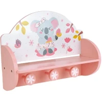 FUN HOUSE Mimi Cally  Koala 713337 ETAGERE PORTEMANTEAU Dimensions : ± H. 33 x L. 46 x P. 15 cm pour enfant(m-4)