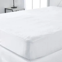 Protege matelas imperméable - TODAY - Essential - 140x190 cm - Blanc - Synthétique(m-1)