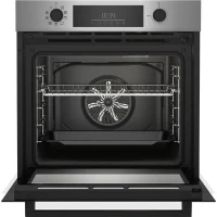 Four encastrable Pyrolyse Chaleur pulsée BEKO BBIM11300XMP Inox - Porte froide - 72L - Classe A+(m-2)