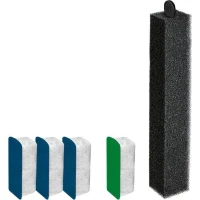 CIANO, Aquarium Consommables - Cartouches de Filtration de Rechange pour Filtre d'Aquarium- Pack 3 mois  - Taille L(m-3)