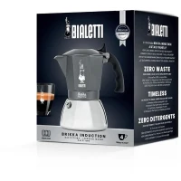 Cafetiere Italienne BIALETTI - BRIKKA - Induction 4 tasses(m-4)