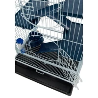 Cage petits rongeurs 64*44*93 cm - TYROL(m-4)