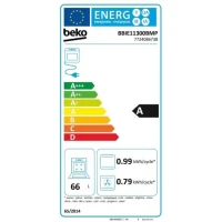 Four multifonction encastrable - Pyrolyse - BEKO - BBIE11300BMP - Noir - Porte froide - 59,4 x 56,7 x 59,5 cm(m-4)