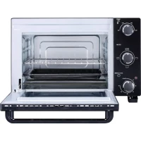 CONTINENTAL EDISON CEMF22B - Minifour électrique 22L noir - 1300W - Rotissoire, Convection naturelle(m-3)