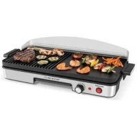 Plancha - RIVIERA & BAR - QPL365 - 1900 W Power zone - 4 a 6 personnes - 50,5 x 25,5 cm - Inox(m-2)