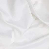 Parure de lit - 1 housse de couette 220 x 240 cm + 2 taies d'oreiller 60 x 60 cm - Satiné 100% coton - Blanc(m-2)